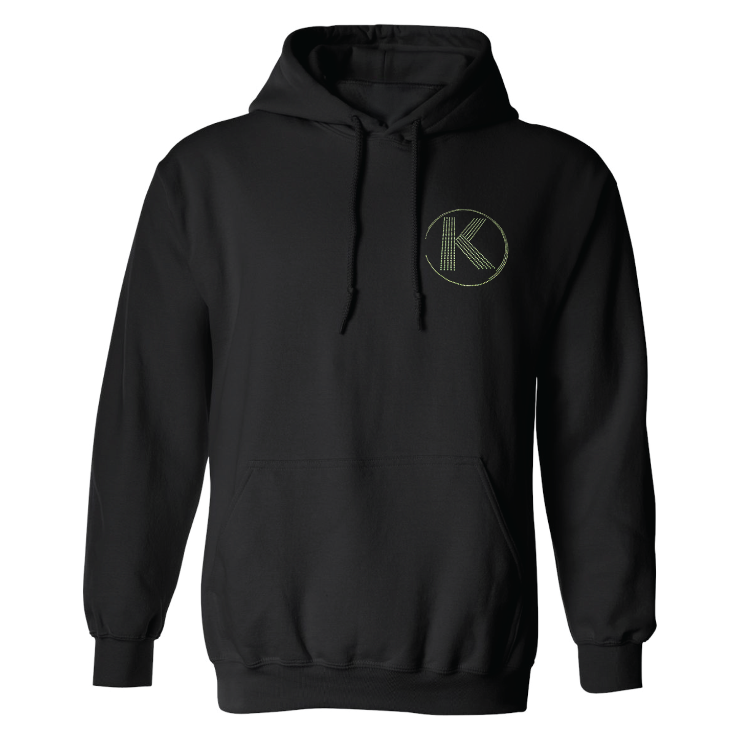 K Pro Logo Sage Bling Hoodie