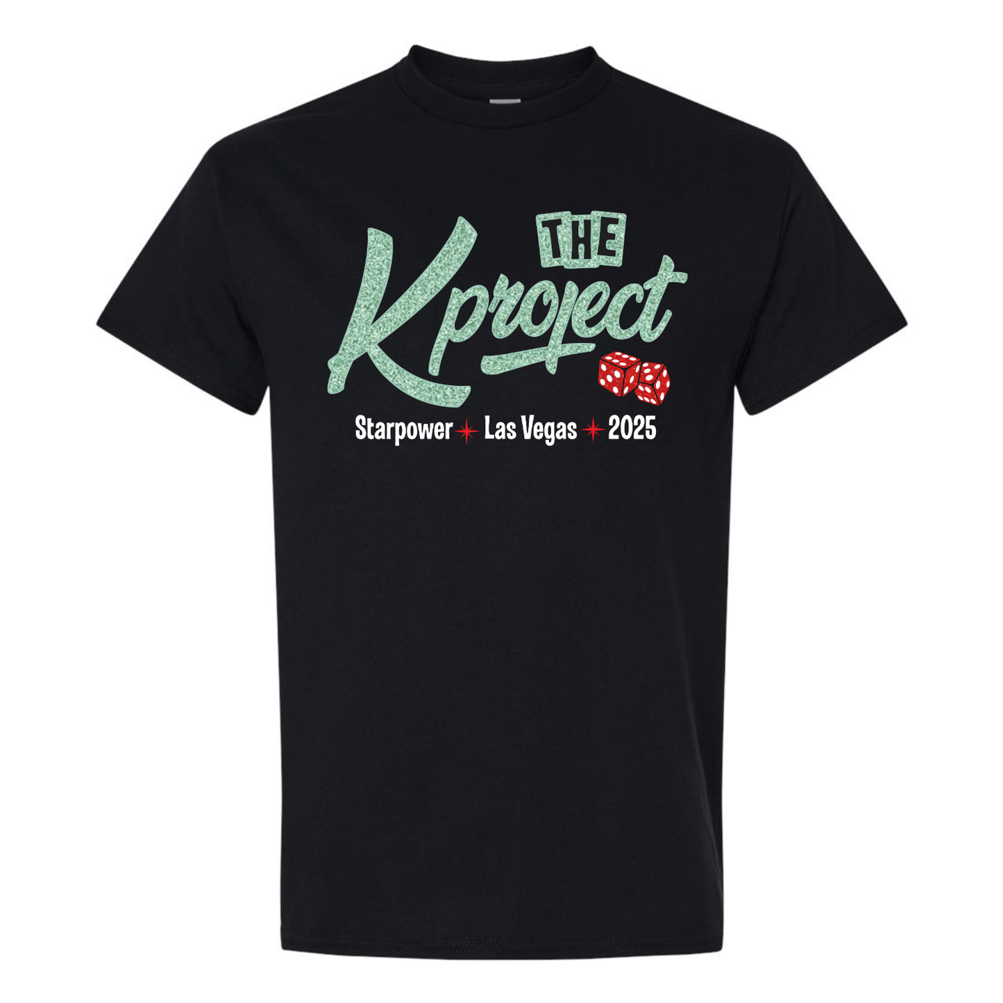 KPro Glitter Embroidered Short Sleeve
