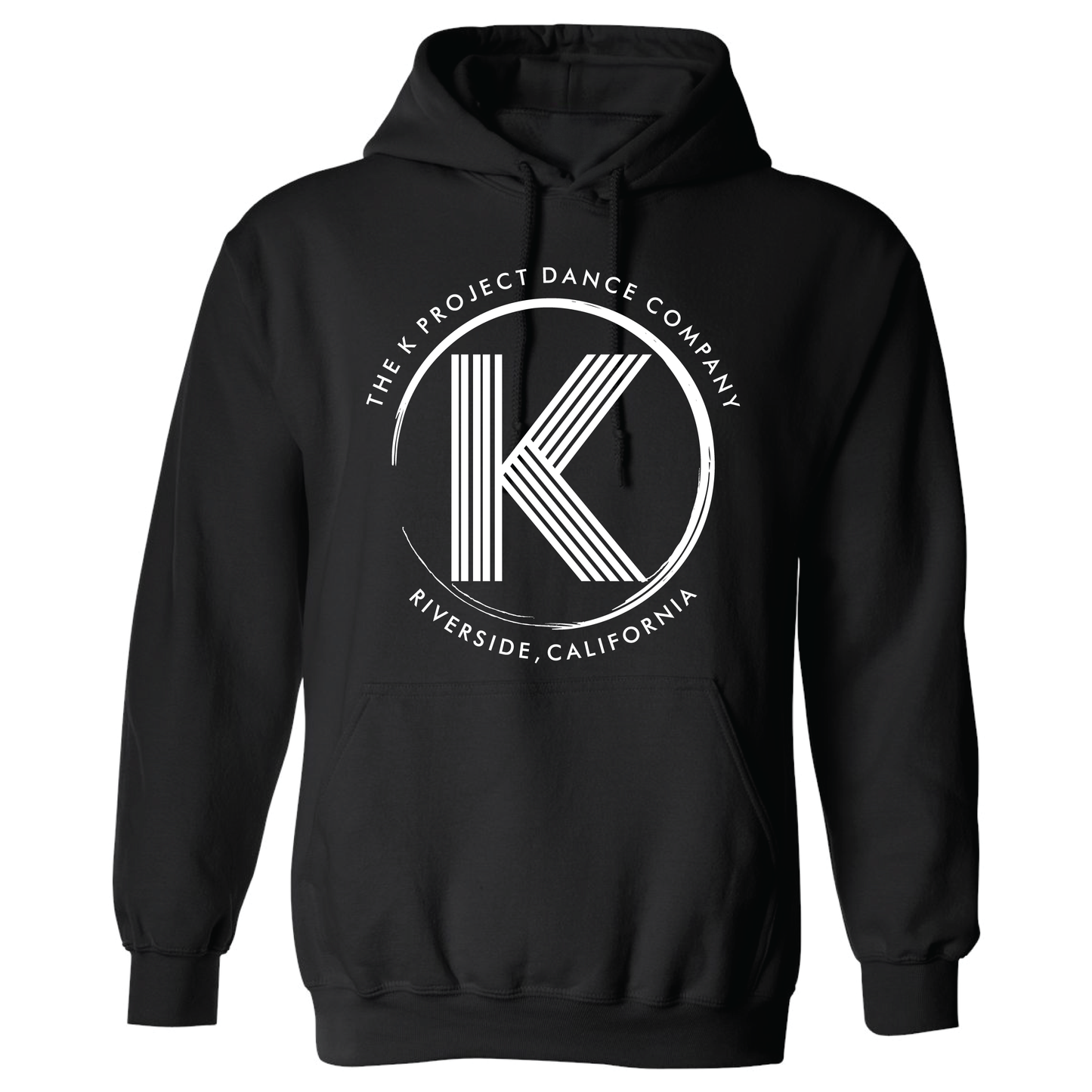 K Pro Round Logo Fleece Hoodie *EMBROIDERED*