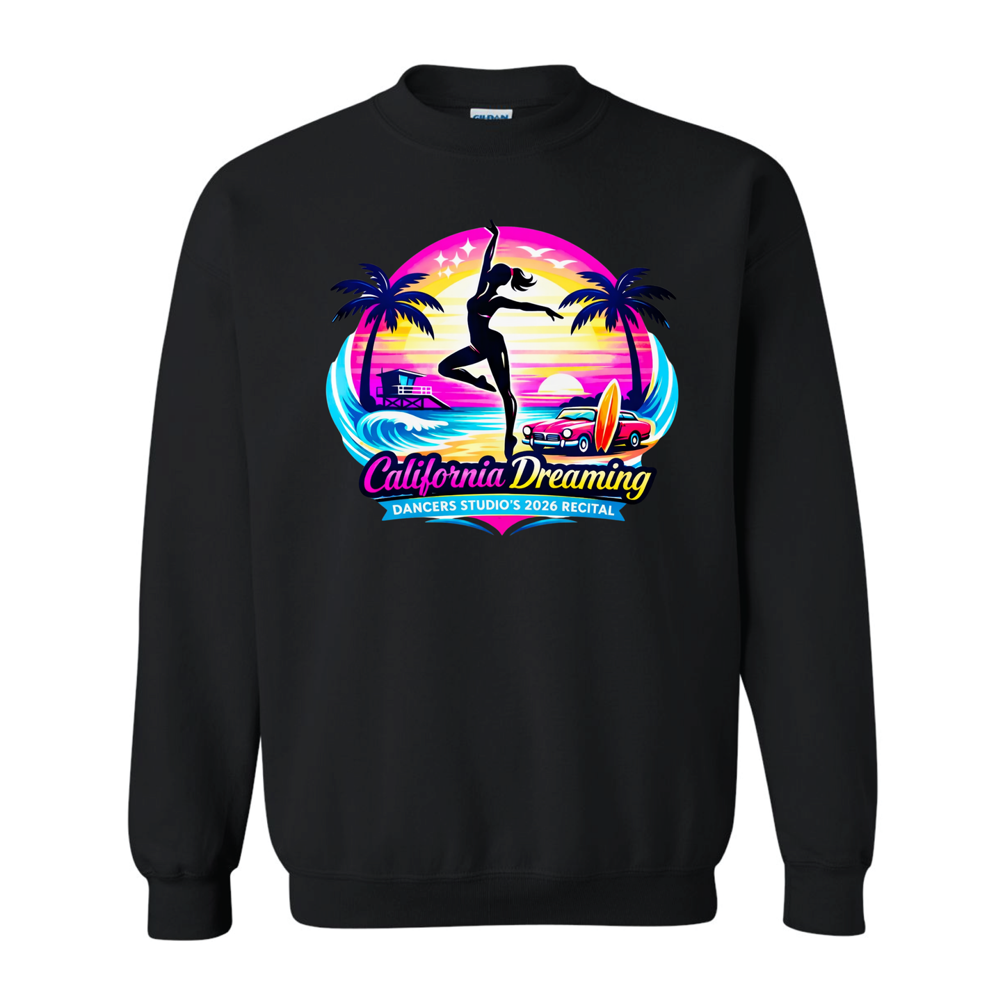 California Dreaming Fleece Crewneck