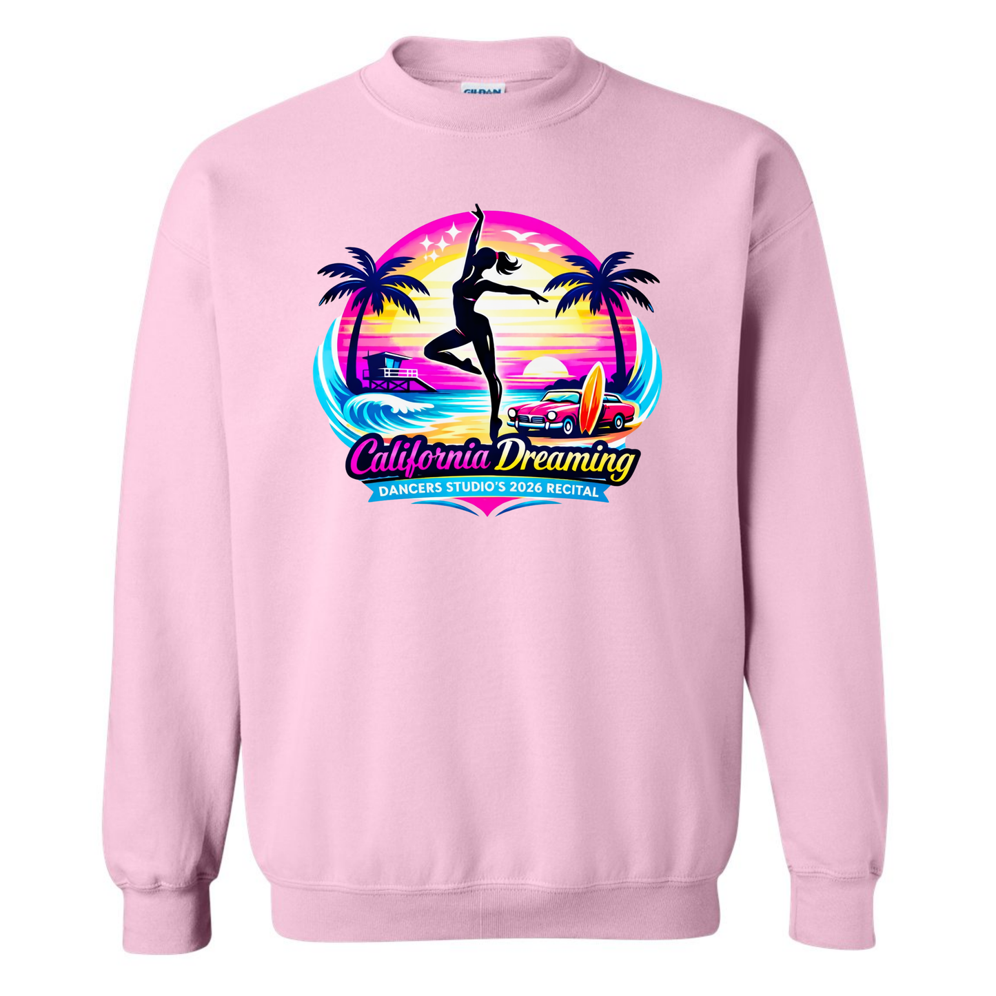 California Dreaming Fleece Crewneck