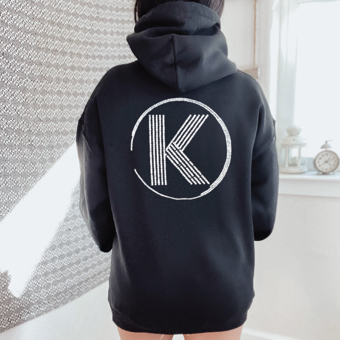 K Pro Logo Bling Hoodie