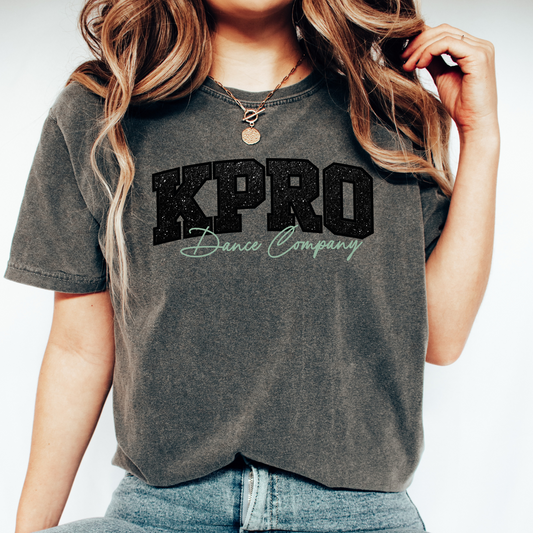 KPro Dance Company Glitter Embroidered