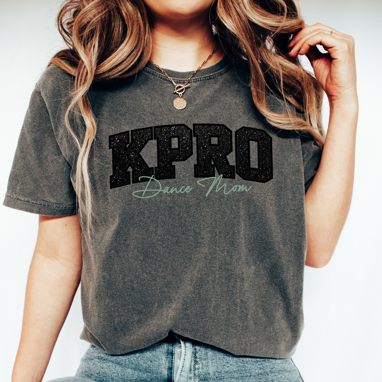 KPro Dance Mom Glitter Embroidered - Adult
