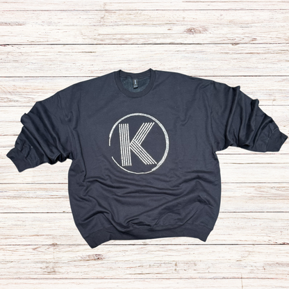K Pro Logo Bling Crewneck