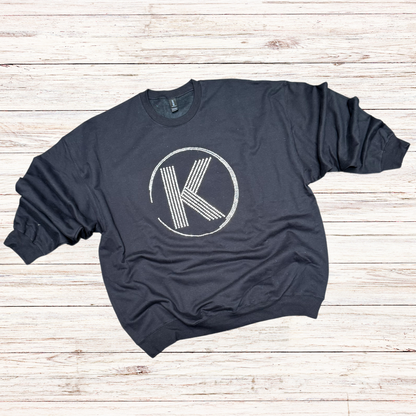 K Pro Logo Bling Crewneck
