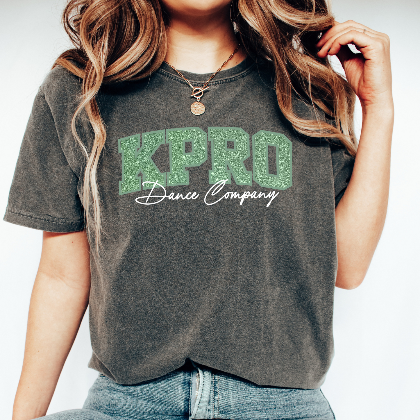 KPro Dance Company Glitter Embroidered
