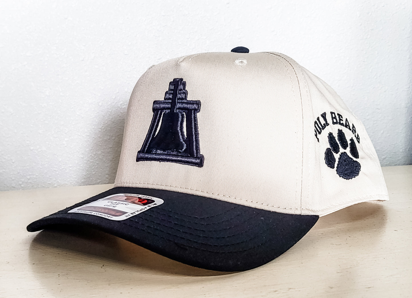 Poly Bell Embroidered Hat