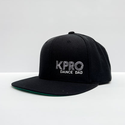 K Pro Logo Dance Dad Flatbill Full Backing