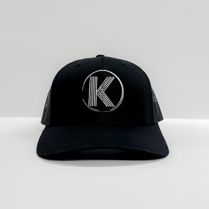 K Pro Logo Round Curve Bill Mesh Backing