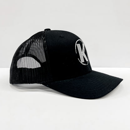 K Pro Logo Round Curve Bill Mesh Backing