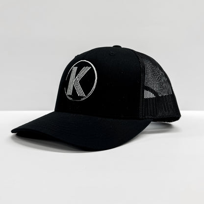 K Pro Logo Round Curve Bill Mesh Backing