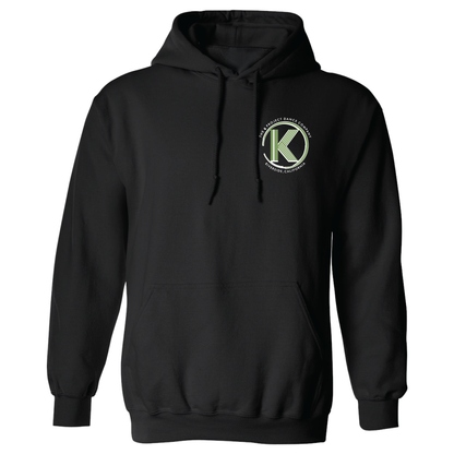 K Pro Round Logo Two Tone Fleece Hoodie