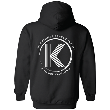 K Pro Round Logo Fleece Hoodie *EMBROIDERED*