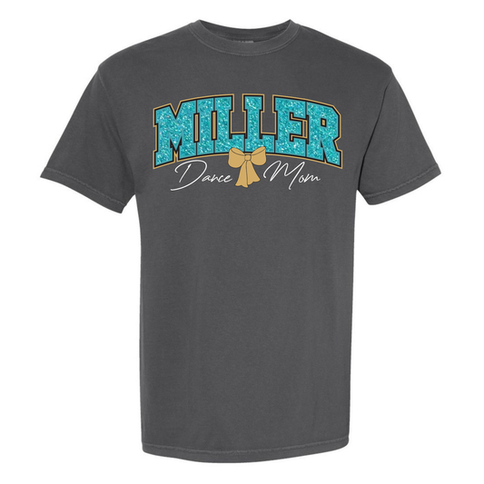 Miller Dance Mom Glitter Embroidery Shirt
