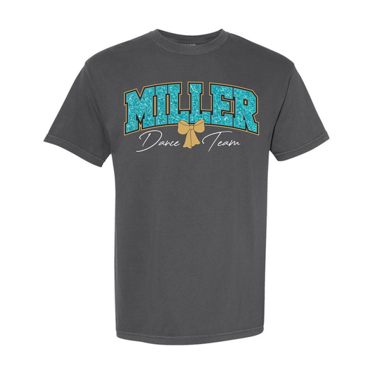 Miller Dance Team Glitter Embroidery Shirt