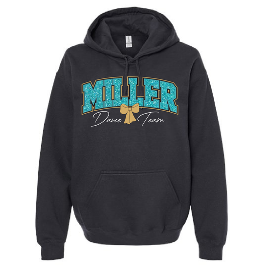 Miller Dance Team Glitter Embroidery Hoodie