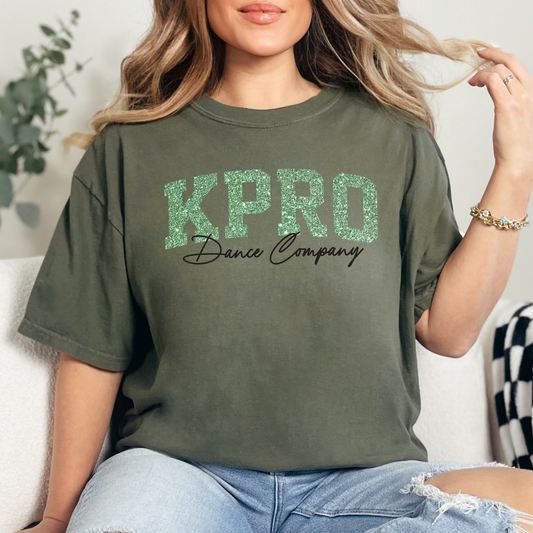 KPro Dance Company Glitter Embroidered